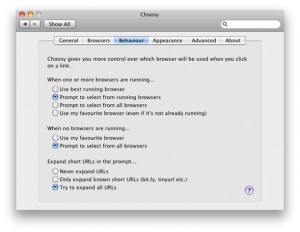 Choosy Preference Pane